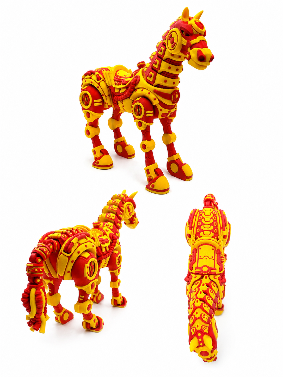 3D Printed Cyber Horse