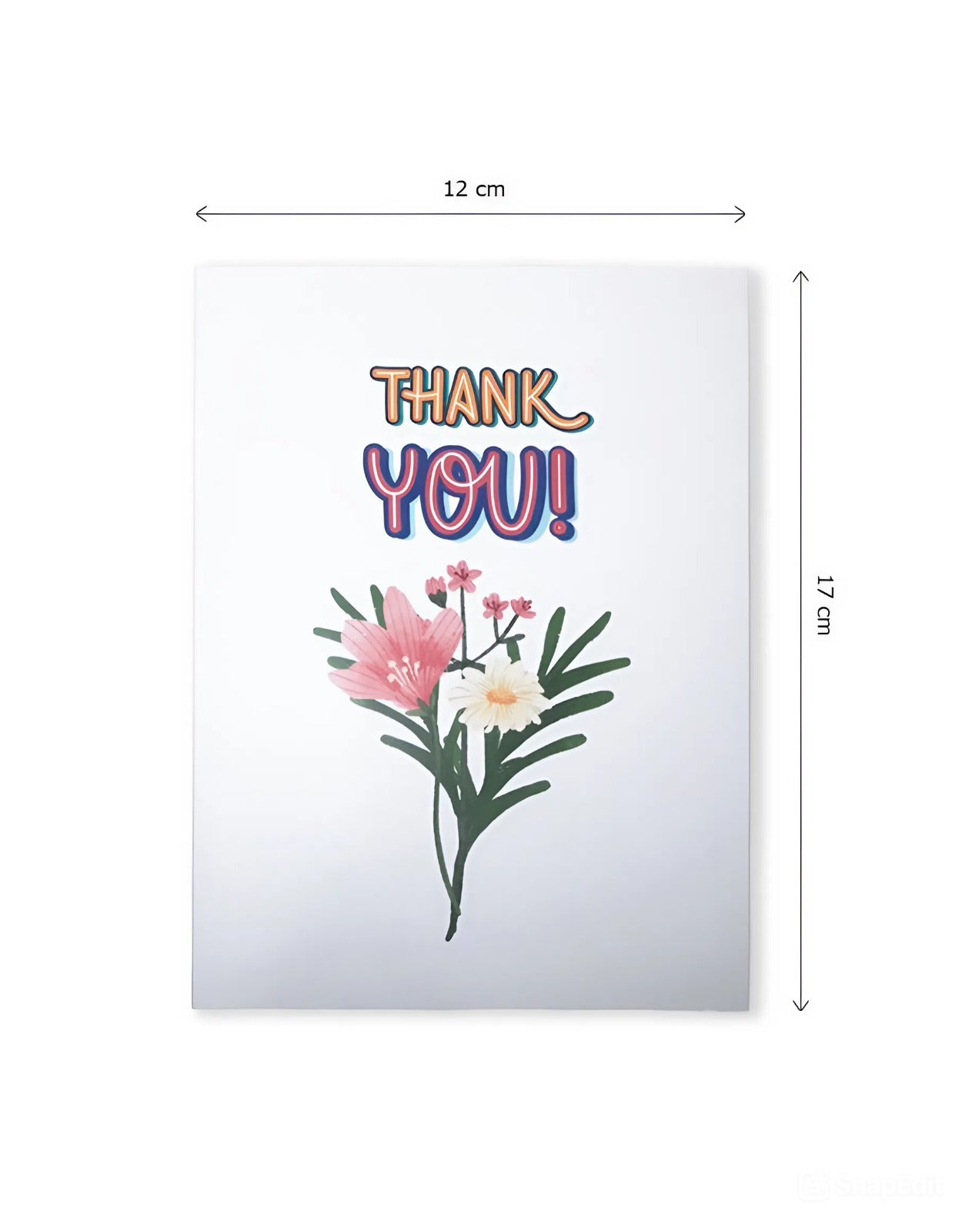 Thank You Floral Pop-Up Card