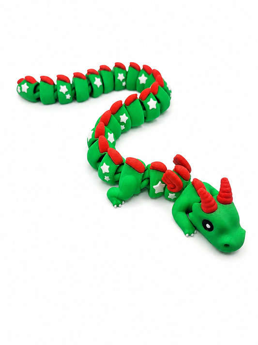 3D Printed Articulated Dragon