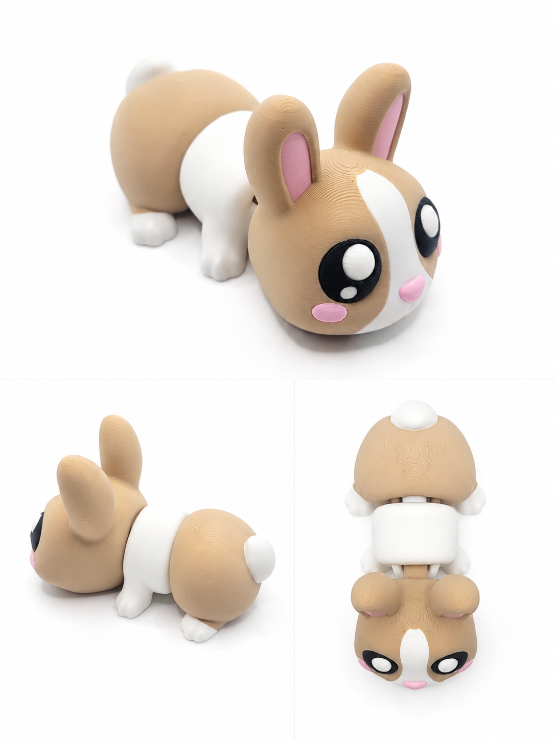 3D Printed Articulated Bunny