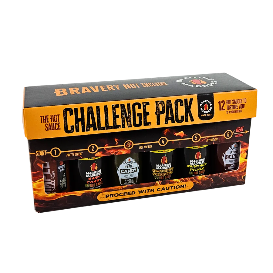 The Hot Sauce Challenge Pack