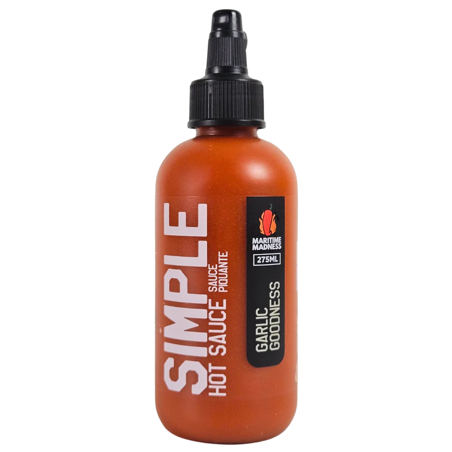 275mL Simple Garlic Goodness Hot Sauce