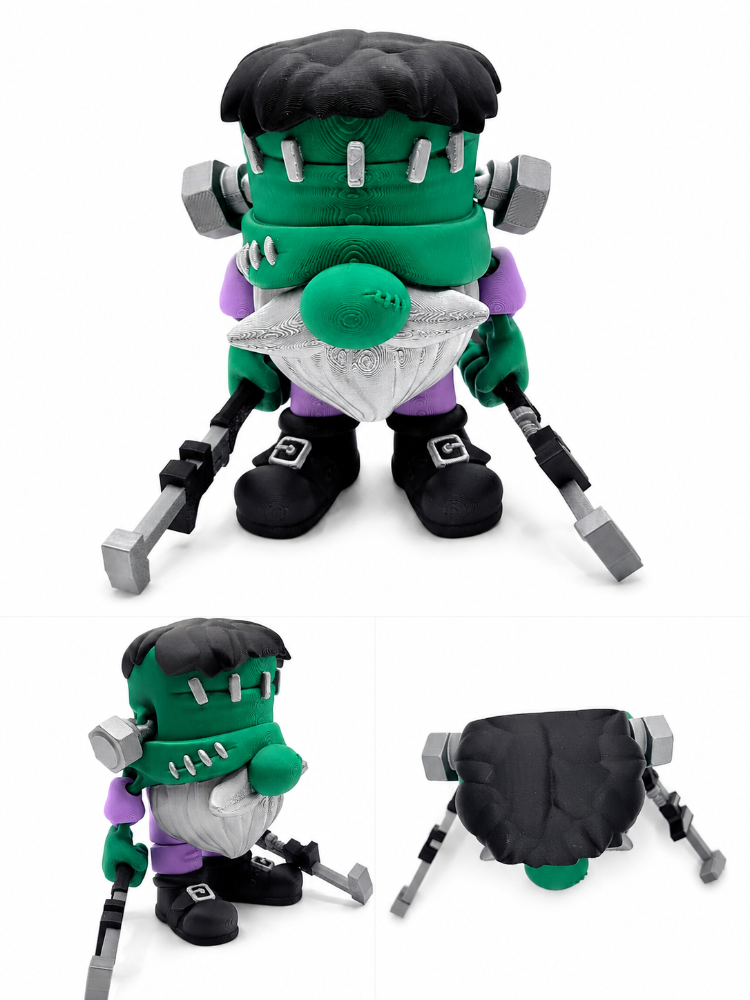 3D Printed Frankenstein Monster Figure