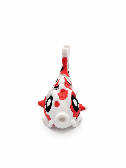 3D Printed Articulated Koi Fish