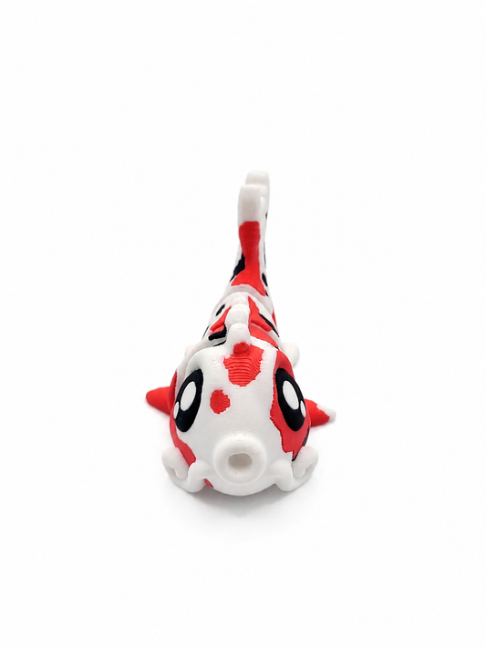 3D Printed Articulated Koi Fish