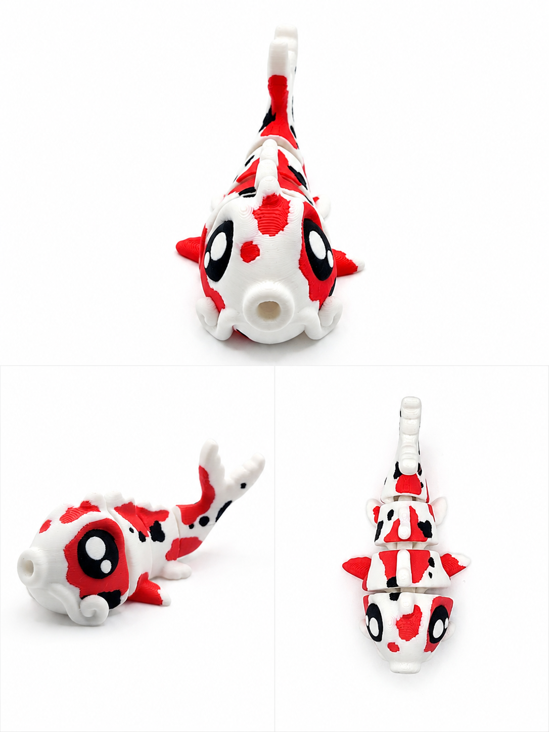 3D Printed Articulated Koi Fish