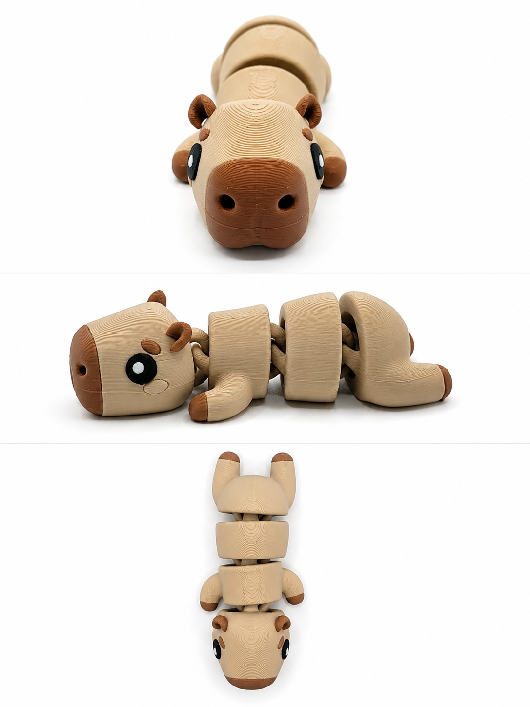 3D Printed Articulated Capybara