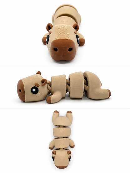 3D Printed Articulated Capybara