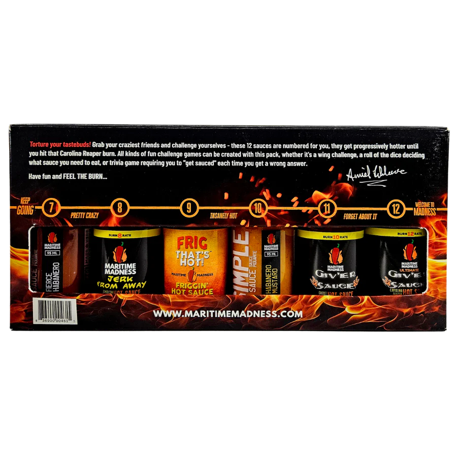 The Hot Sauce Challenge Pack