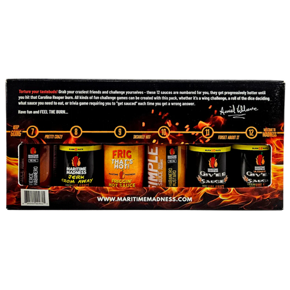The Hot Sauce Challenge Pack