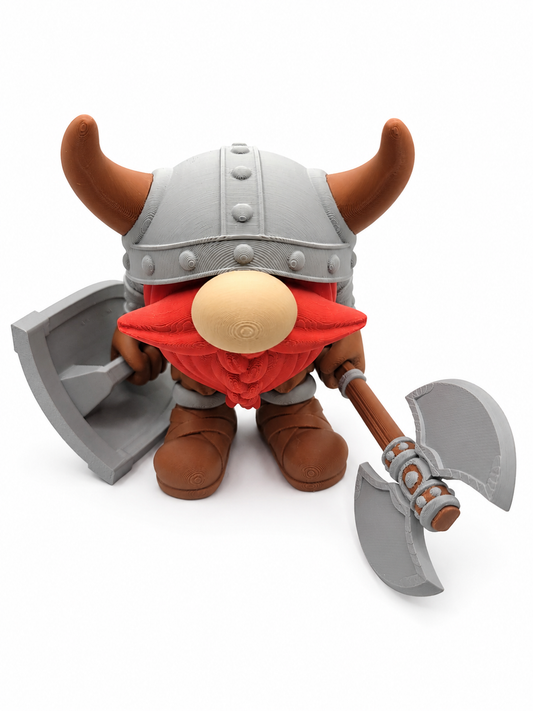 3D Printed Viking Warrior Figurine
