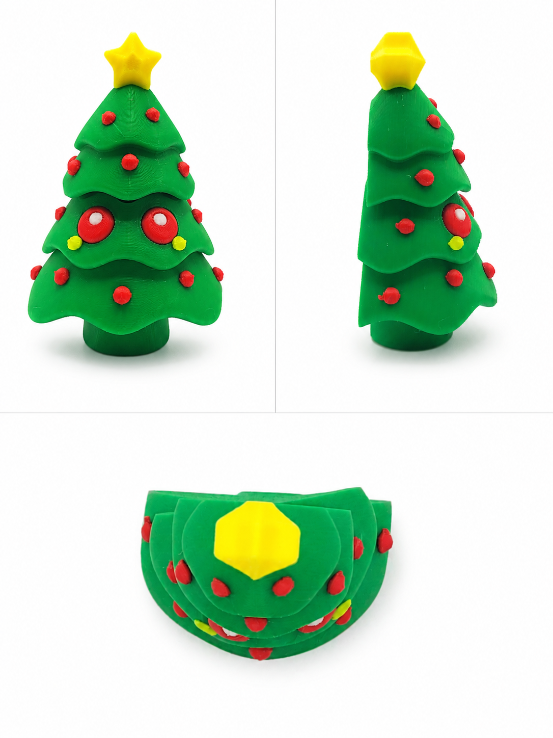 3D Printed Articulated Christmas Tree