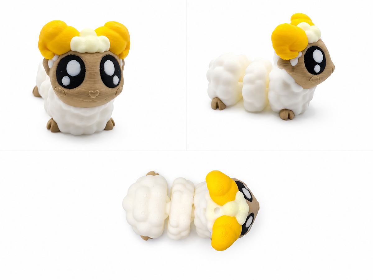 3D Printed Articulated Sheep