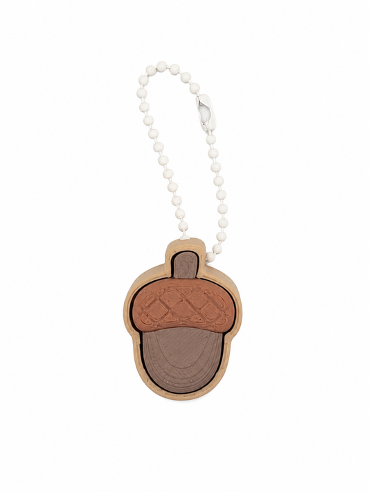 Acorn Clicker Keychain – 3D Printed Fidget Toy