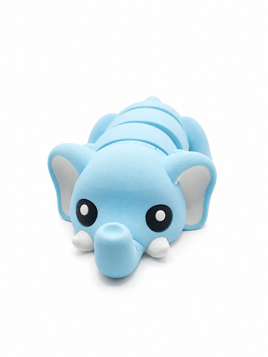 Articulated Elephant – 3D Printed Flexi Animal