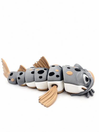 Articulated Catfish – 3D Printed Flexi Fish