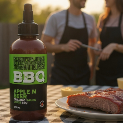 Apple N’ Beer BBQ Sauce | 275mL | Mild Hot Sauce | Canadian BBQ Gift